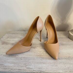 ASOS, size 8, tan pumps